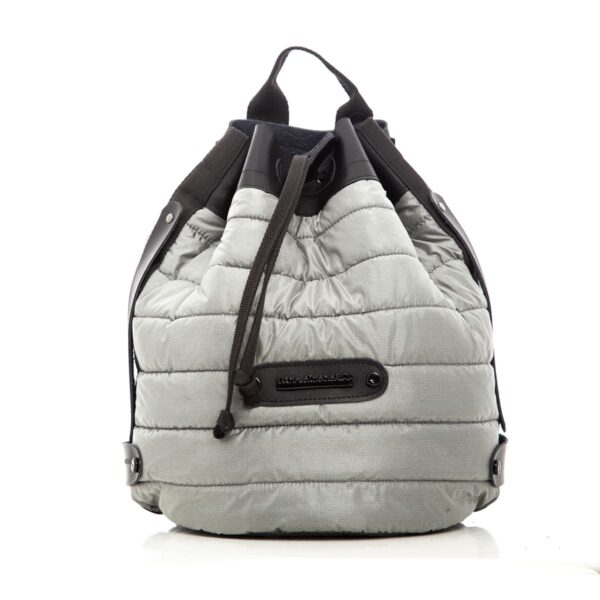 Puffer Backpack gray