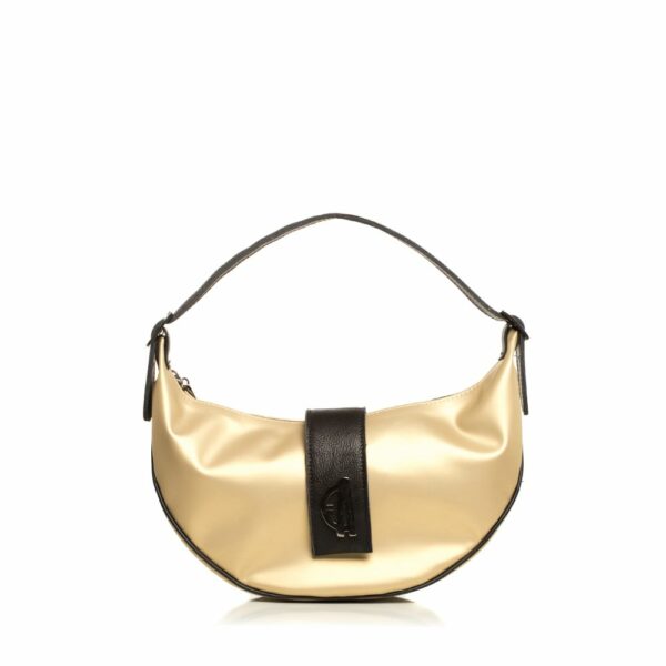 Vegan Baguette Gold Elena Athanasiou Bags