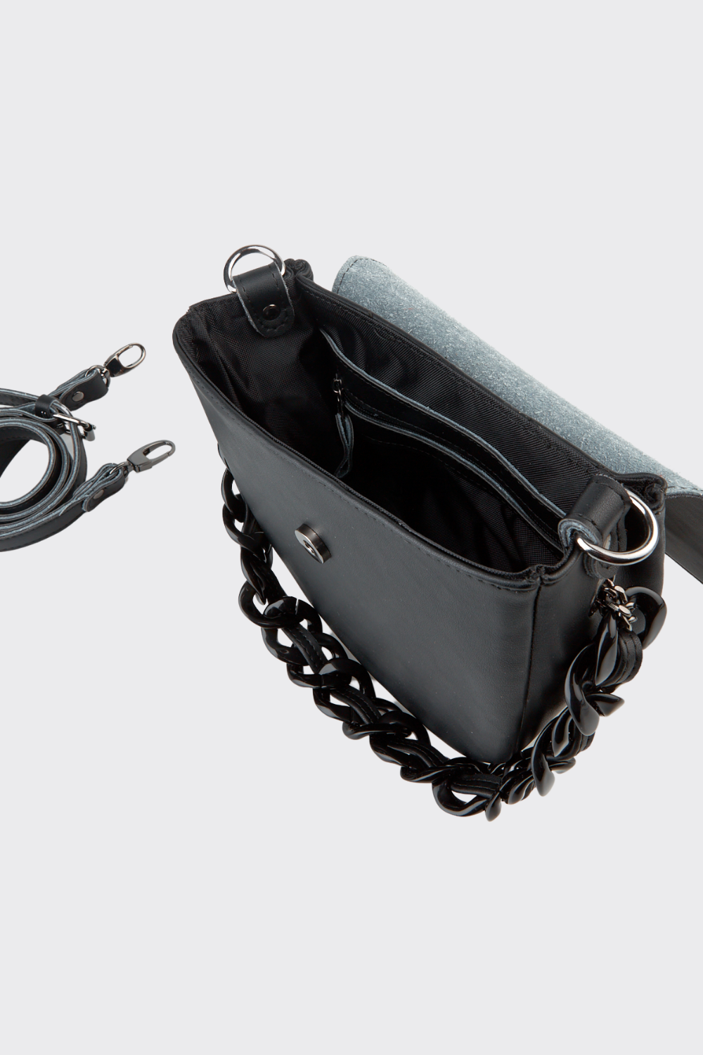 94 Moon Handbag Black - Image 4