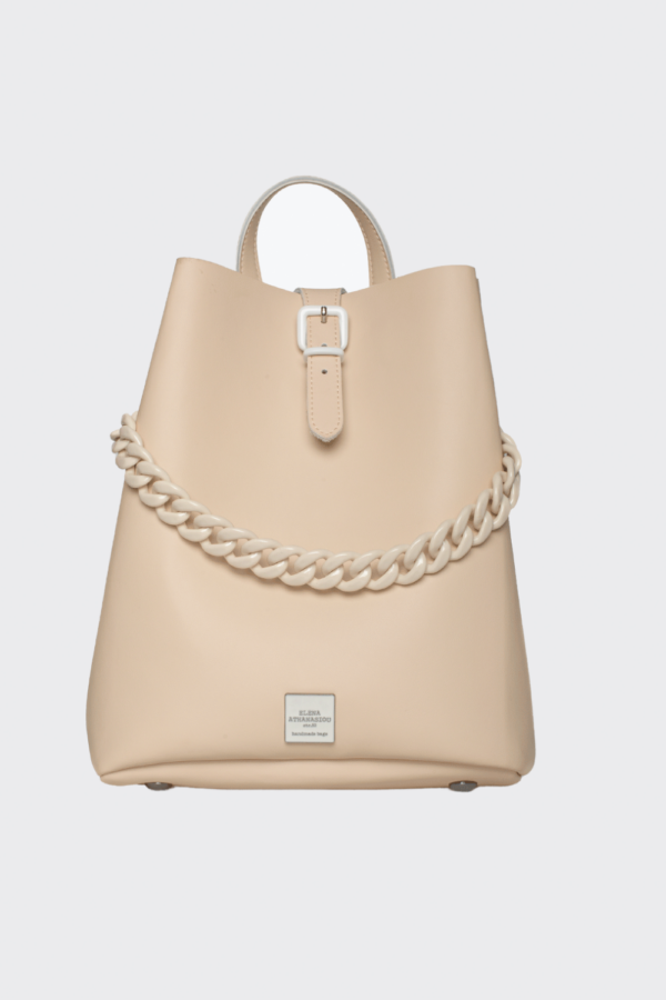 Chain Backpack Creme