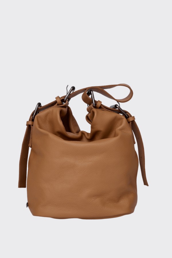 Day to Evening Pouch Bag L Caramela