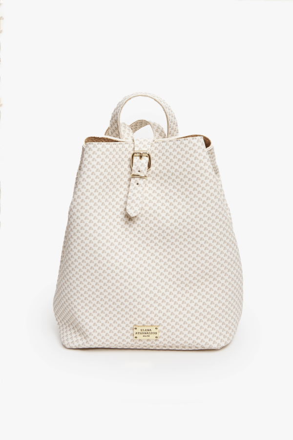 Cube Backpack White