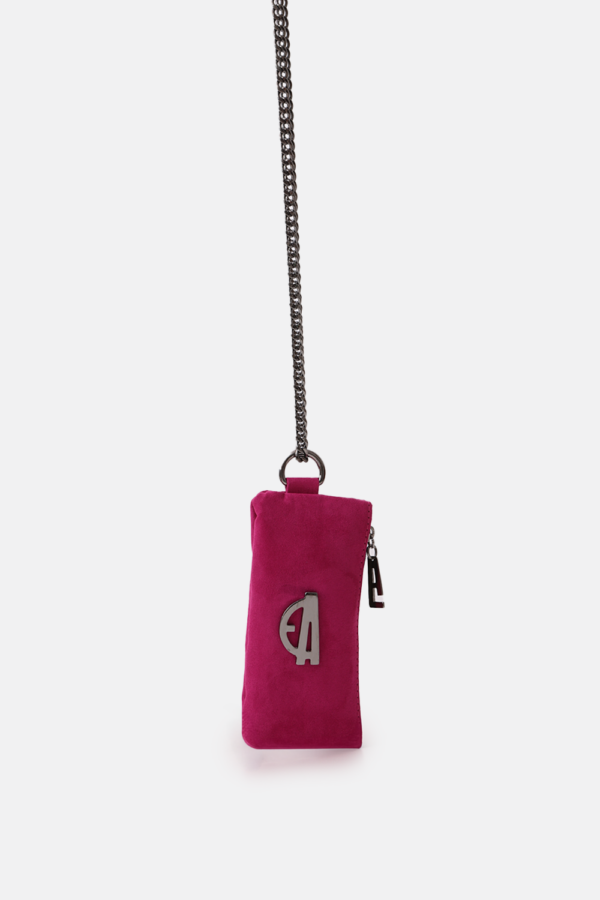 Chain Phone Wallet Fuchsia