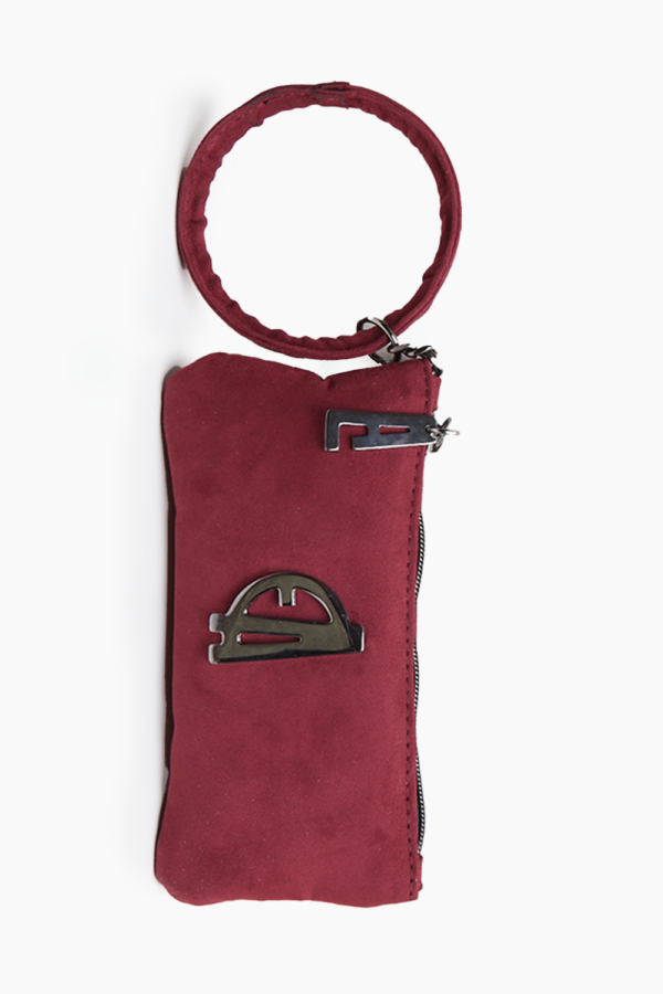 Bracelet Phone Wallet Burgundy