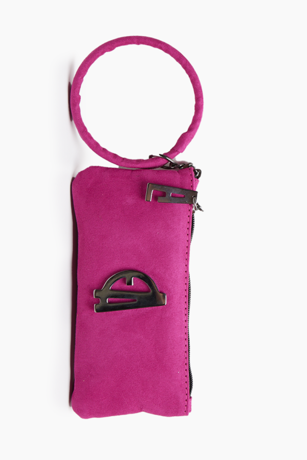 Bracelet Phone Wallet Fuchsia