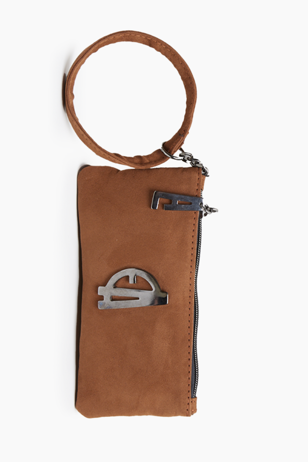 Bracelet Phone Wallet Cognac