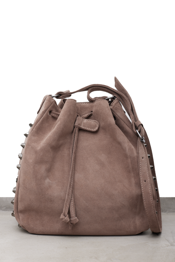 Bling Pouch Suede Cacao
