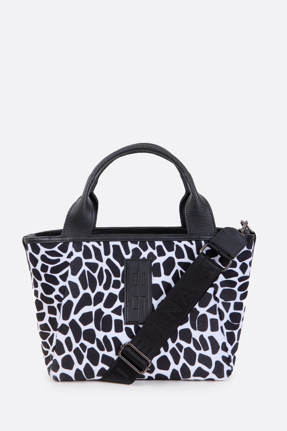 59 Classy Handbag Jungle White - Image 1