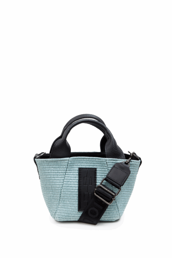 Classy Basket Straw Mint