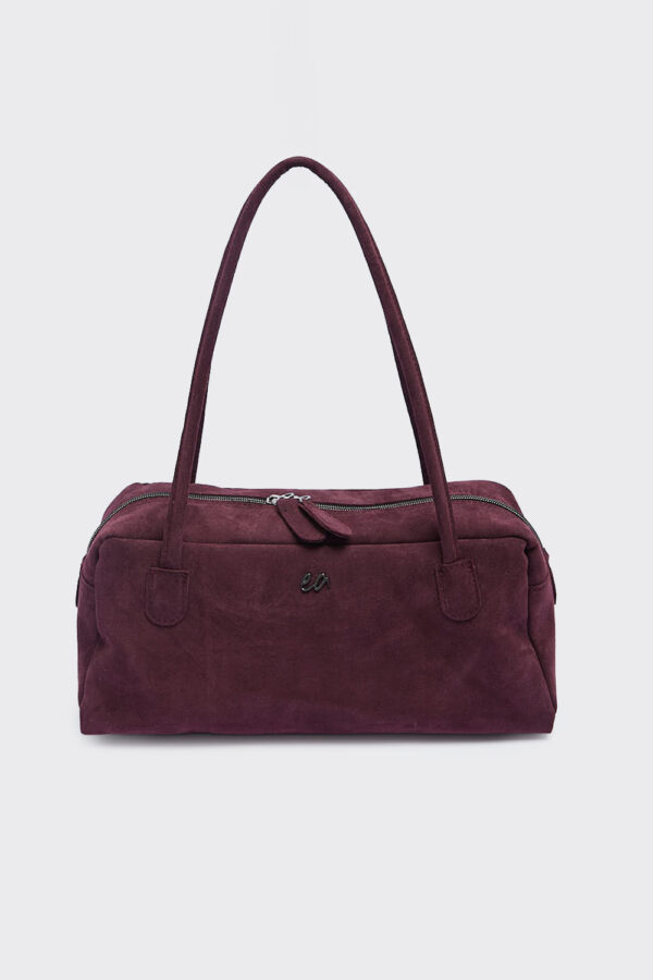Planet Silhouette Bag Large Burgundy